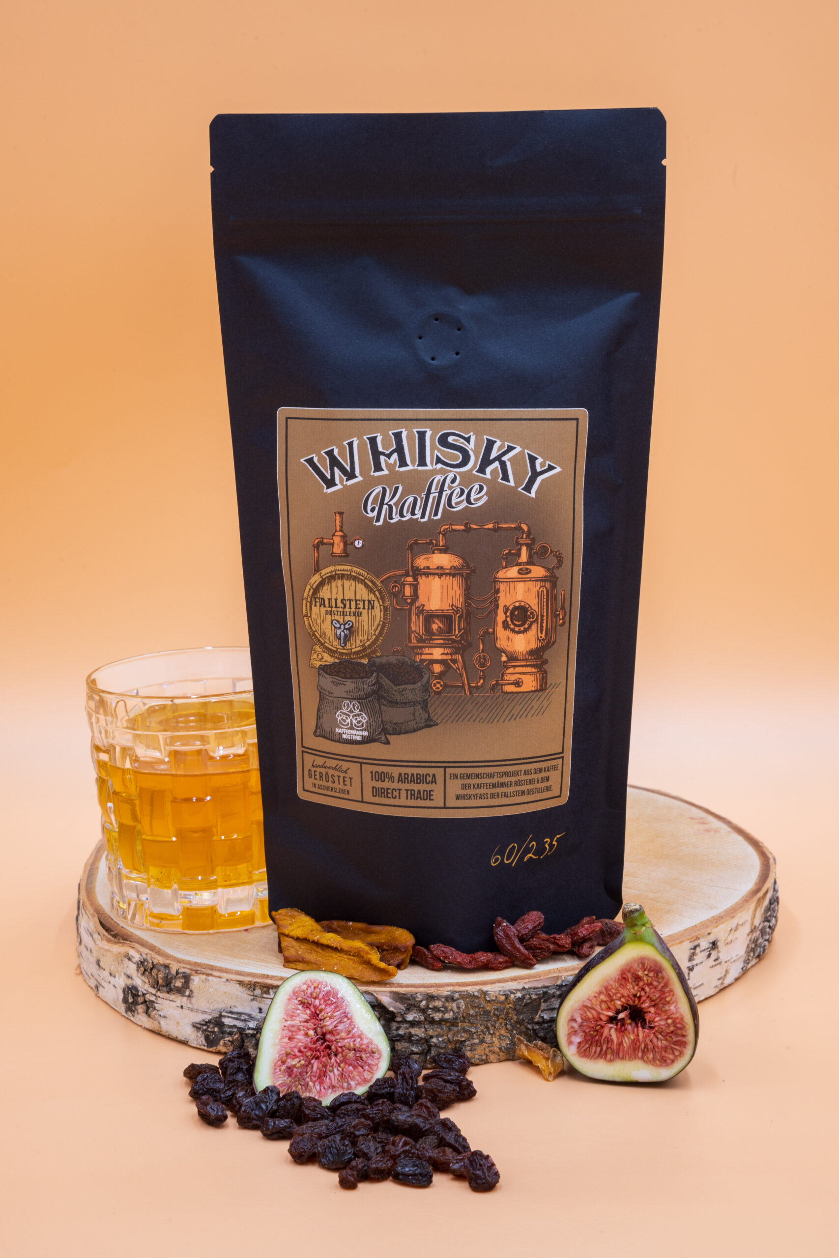 WhiskyKaffee Whisky Kaffee - Fassgereifter Kaffe für French Press, Siebträger, Vollautomat