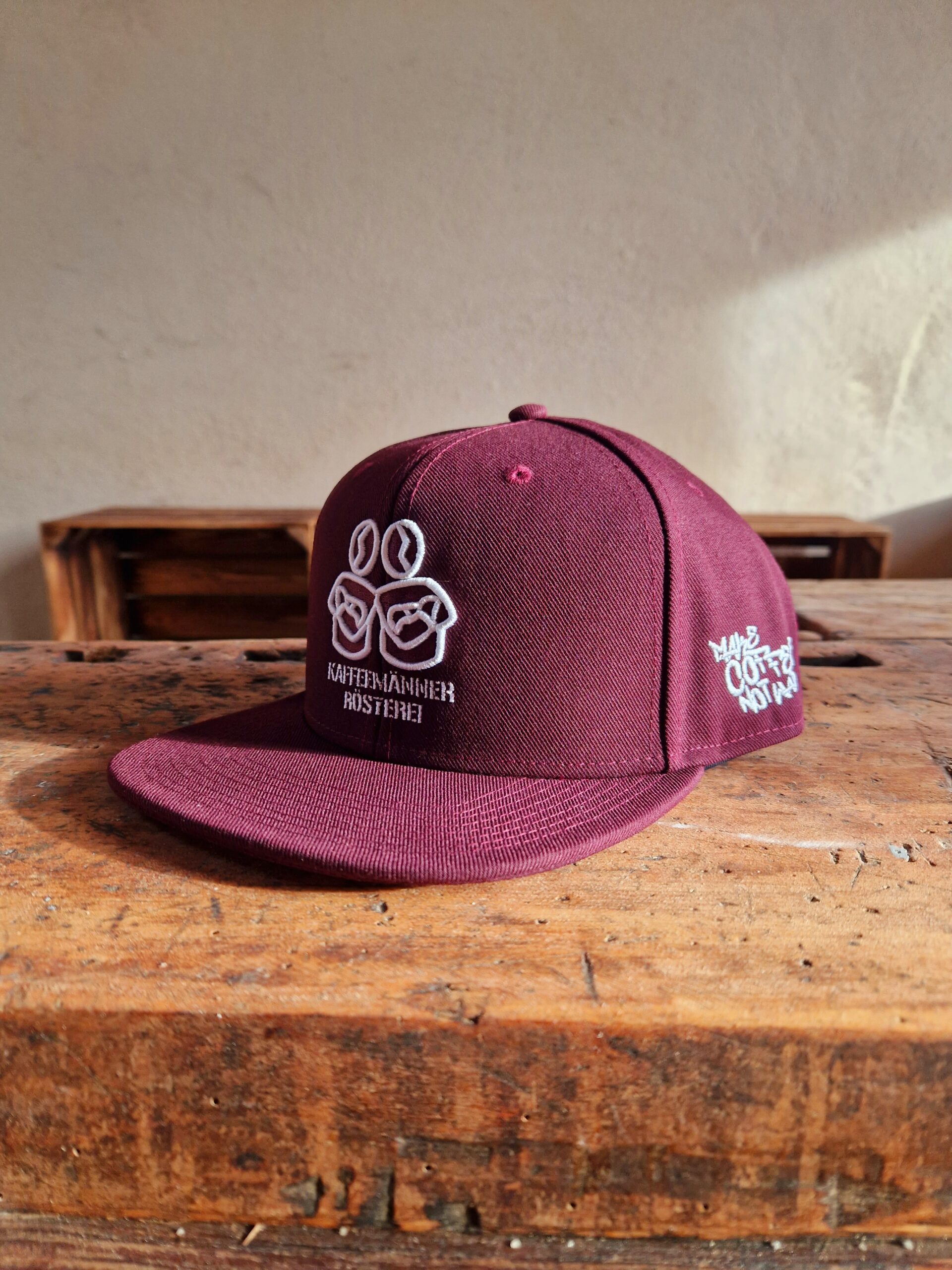 Kaffeemänner Cap - Maroon Kaffeemänner Cap - Maroon