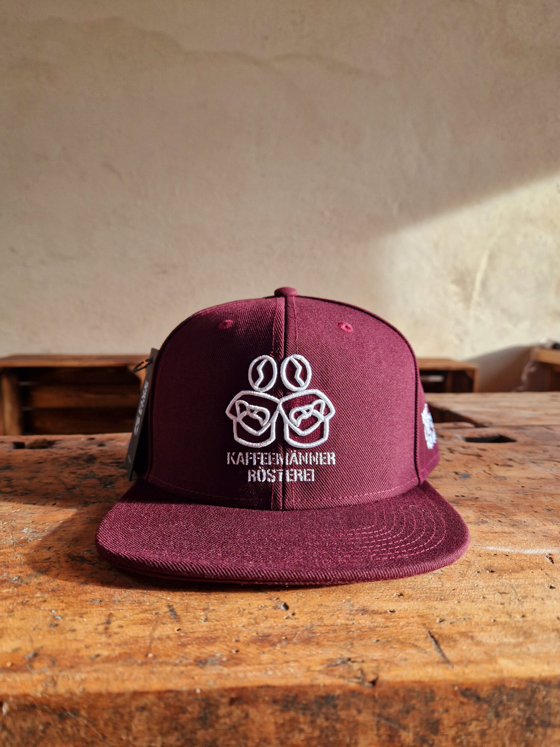 Kaffeemänner Cap - Maroon - Front Kaffeemänner Cap - Maroon - Front