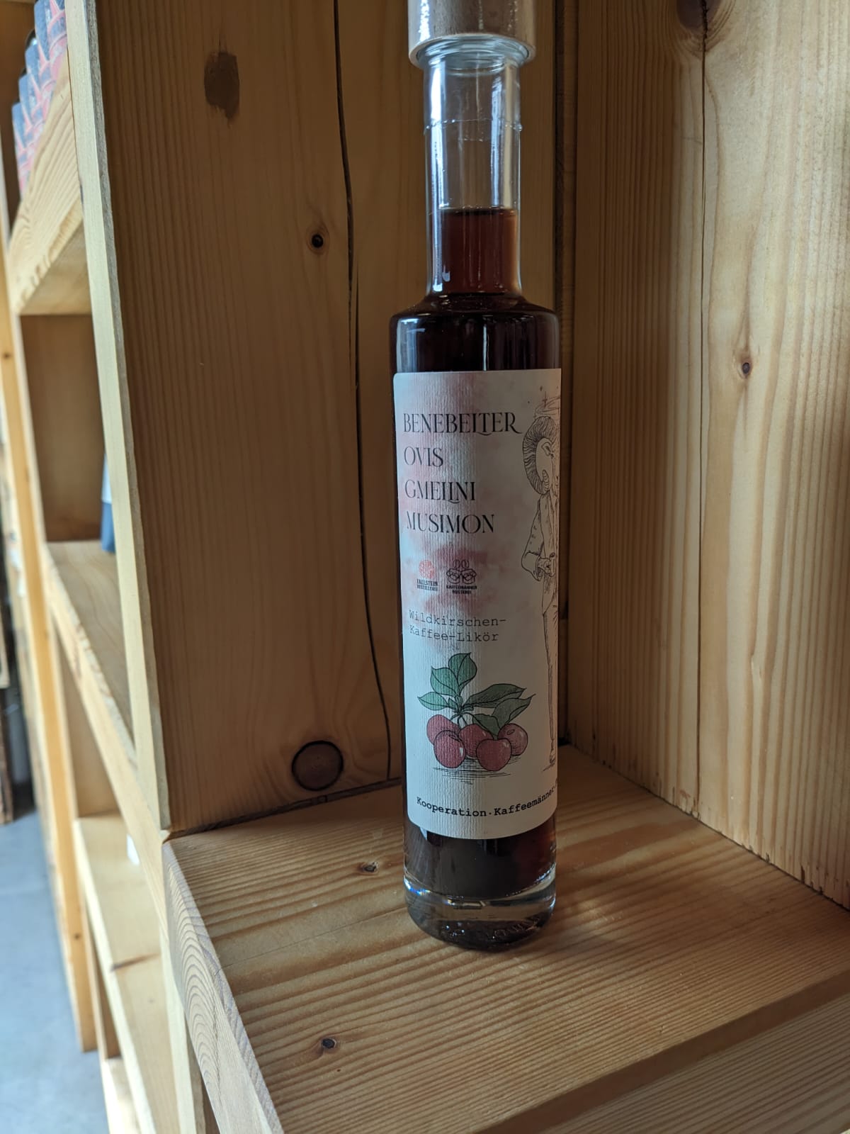 Wildkirschen-Kaffee-Likör Wildkirschen-Kaffee-Likör 16%Vol.