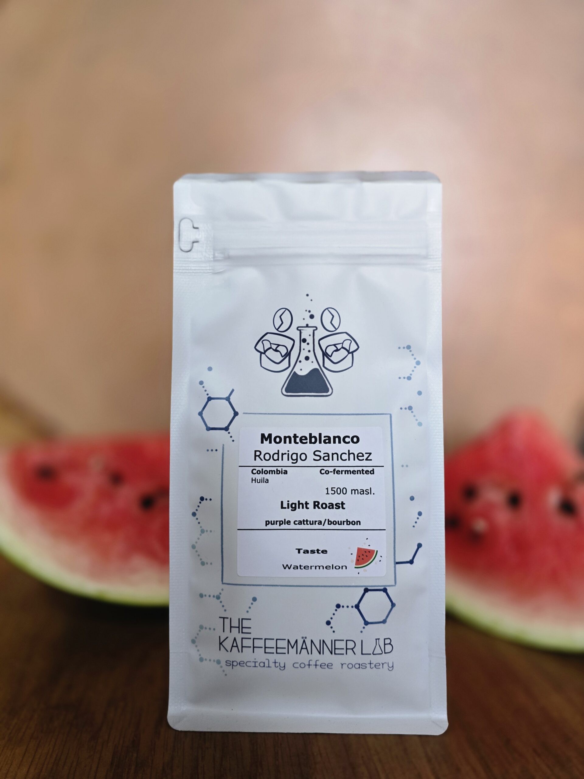 Rodrigo Sanchez Watermelone Co-Fermenented - Kaffee Rodrigo Sanchez Watermelone Co-Fermenented - Kaffee